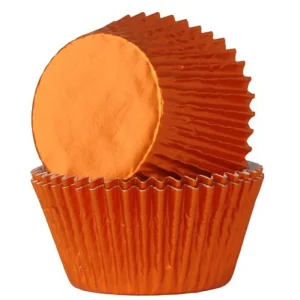 Muffinsform Orange metallic