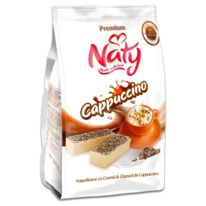 Naty Premium Wafer & Cappuccino Glasyr 140g