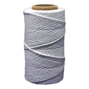 Craft Twine bomullssnöre nr 6 vit 200m