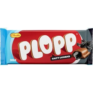 Plopp Salty Licorice 80g