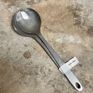 Salladsbestick Daily i borstad stål