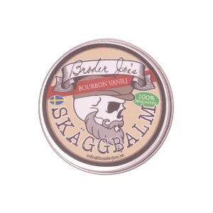 Skäggbalm Bourbon Vanilj - Ekologisk (60 ml)