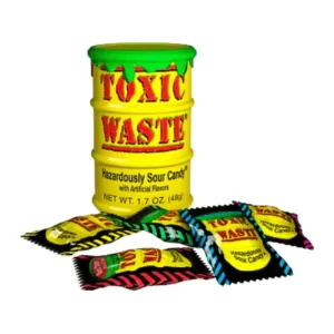 Toxic Waste Yellow Sour Candy Drum 42g