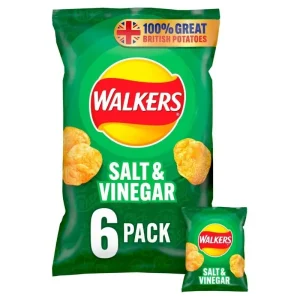 Walkers Salt & Vinegar 6x25g