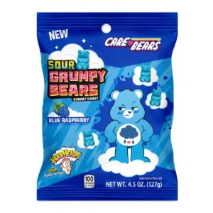 Warheads Care Bears Sour Grumpy Bears 127g