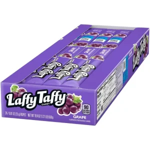 Wonka Laffy Taffy Grape 24st x 23g