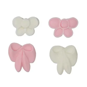 Rosetter Rosa Ätbar dekoration