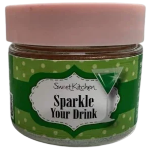 Ätbart glitter Sparkle your drink Grön