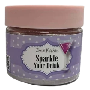 Ätbart glitter Sparkle your drink Lila