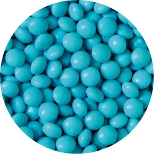 Strössel Chokladlinser Blå