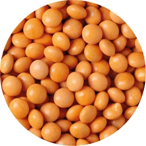 Strössel Chokladlinser Orange