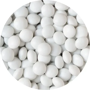 Strössel Chokladlinser Vit