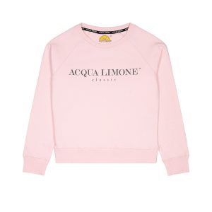 Collegetröja Classic Pale Pink från Acqua Limone