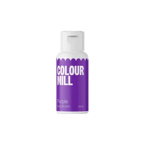 Colour Mill Purple Lila Oljebaserad ätbar färg