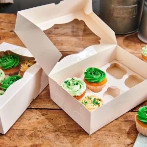 Cupcake Box Muffinskartong för 6 muffins