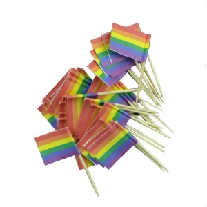 Cupcake topper Pride regnbåge