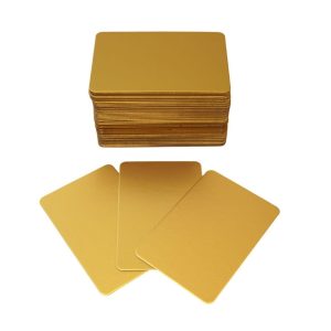 Guldbrätte 130 x 240 mm guld, 100 st