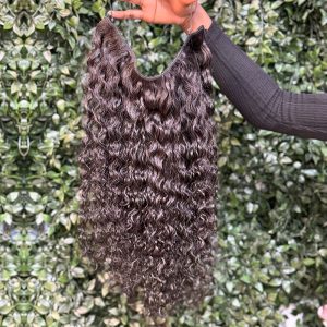 Luxury Krulligt Halo Extensions