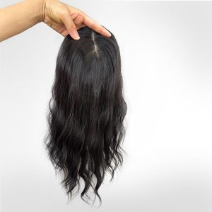 Luxury Silk Vågig Hair Topper