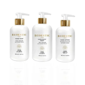 Ecoestic Paket 4 (Handtvål, Handlotion & Hair & Body wash)