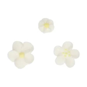 Ätbar dekoration Blommor blossom mix Vita