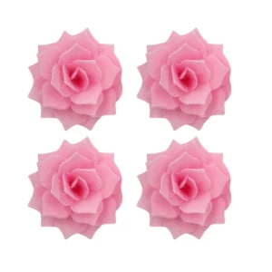 Ätbara blommor Wafer Ros rosalia deluxe Rosa 15-pack