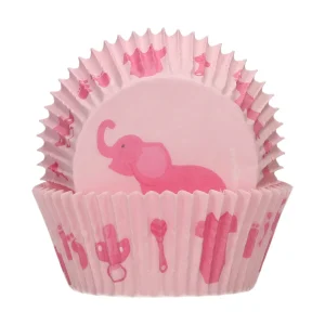 Muffinsform Rosa elefant Babyshower