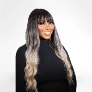 Saga - Värmetålig Syntetisk Peruk- 50cm