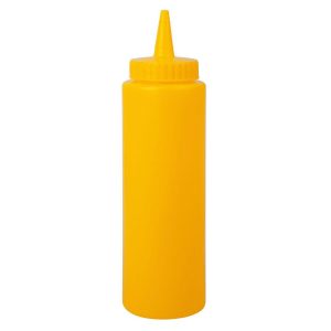 Plastflaska 355 ml, gul