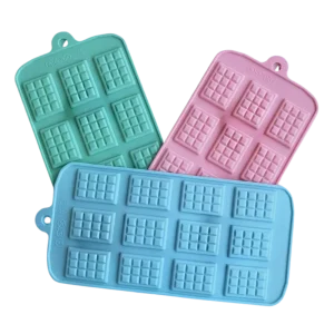 Silikonform Chokladkakor mini