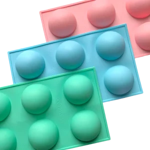 Silikonform Halvklot Kupol 7 cm