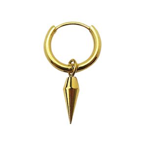 Örhänge Siri med spetshänge – guld