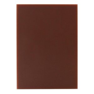 Skärbräda 35 x 25 x 1,5 PE brun